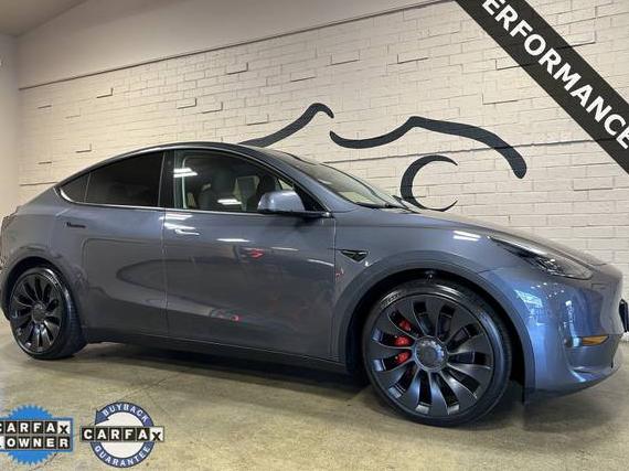 TESLA MODEL Y 2022 7SAYGDEF0NF442386 image